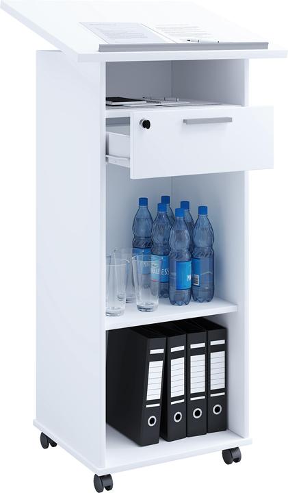Actual product image VCM Standing desk lectern Meeta with casters (60 x 50 x 120 cm)