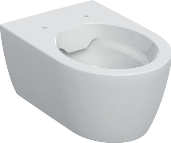 Image du produit Geberit WC suspendu iCon cuvette sans rebord blanc KeraTect émaillé spécial sans siège WC 5