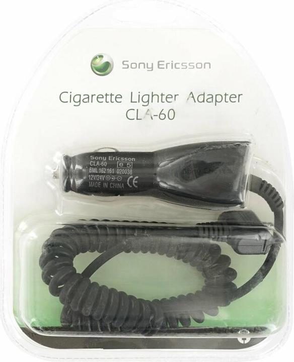 Produktbild Sony Ericsson CLA-60 Adapter für Zigarettenanzünder