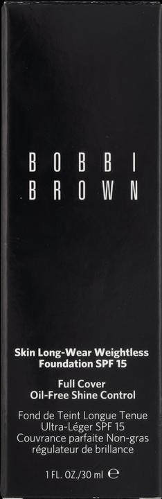 Actual product image Bobbi Brown Skin Long-Wear Weightless Foundation SPF 15 (4.75 Golden Natural)