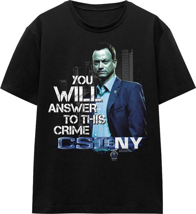 Immagine prodotto Csi: NY You Will Answer Maglietta Adulto Unisex (XL)