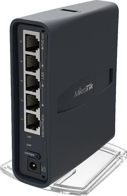 Image du produit MikroTik home AC Access Point lite (hAP ac lite Tower) (RB952Ui-5ac2nD-TC) (433 Mbit/s)