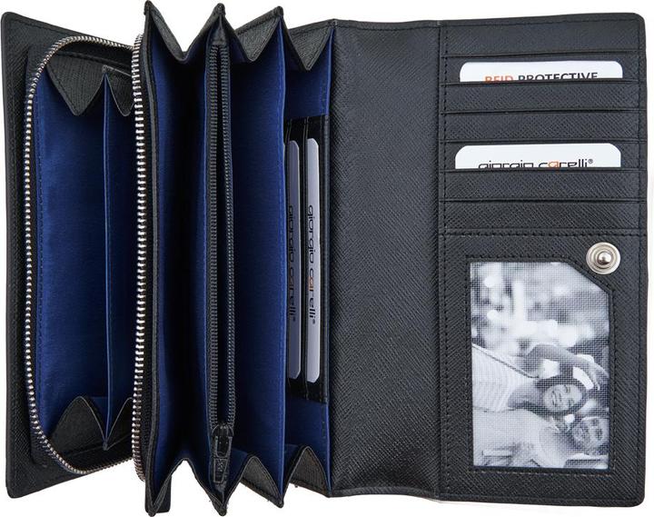 Actual product image Giorgio Carelli Ladies purse, RFID, Valentin