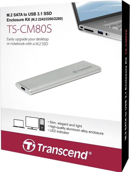 Produktbild Transcend SSD Conversion Kit (M.2 2242, M.2 2260, M.2 2280)