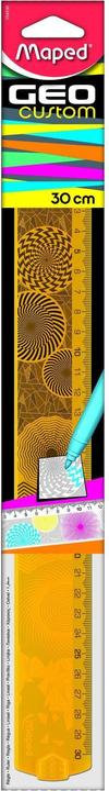 Produktbild Maped Lineal flach geocustom 30cm (300 mm)