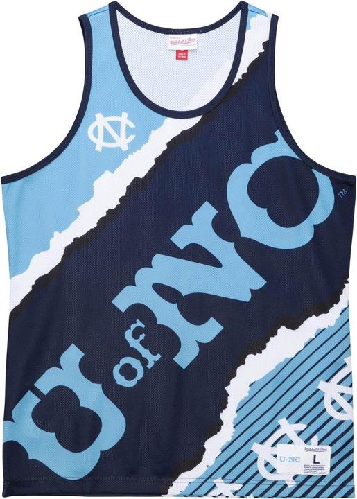 Mitchell & Ness M&N JUMBOTRON Basketball Jersey Tank North Carolina - XL (XL)