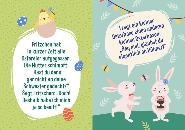 Immagine prodotto Die lustigsten Osterwitze für Kinder (Tedesco, Casa editrice Pattloch, 2024)