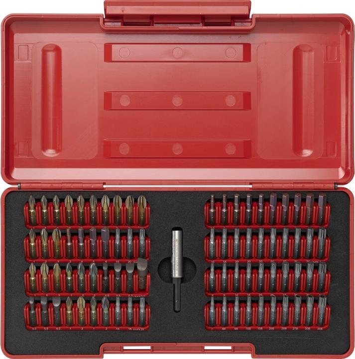 Actual product image PB Swiss Tools tool box (Cross Pozidriv PZ M1, Cross Pozidriv PZ M2, Cross Pozidriv PZ M3)