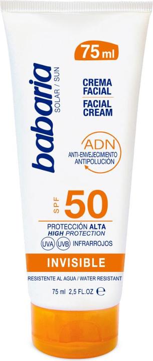 Produktbild Babaria SOLAR ADN crema solar facial aloe vera SPF50 75 ml (Sonnencreme Gesicht, SPF 50, 75 ml)