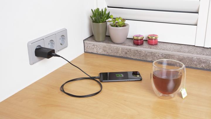 Productafbeelding Trust NDURA USB naar Micro-USB Kabel 1m (1 m, USB 2.0)