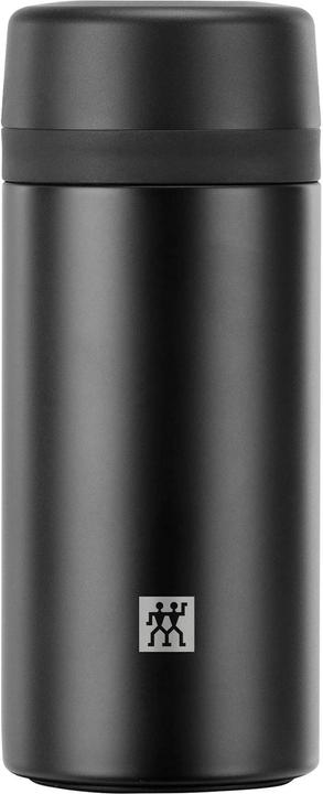 Produktbild Zwilling Thermo Tea & Fruit Infuser Bottle, 420 ml, matt-schwarz (0.42 l)