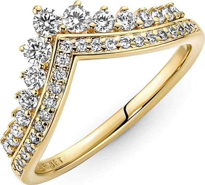 Produktbild Pandora 14k Gold Timeless Wishbone Diadem Ring (60)