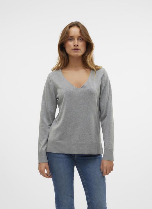 Produktbild Vero Moda Vmsilje Ls V-Neck Pullover Ga Noos (XS)