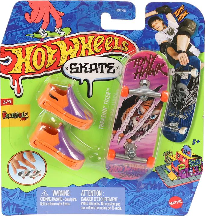 Actual product image Hot Wheels Skate & Παπουτσια Thrashin Tiger Trickster για 5+ ετών HVJ93