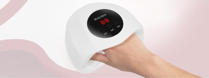 Immagine prodotto Beautifly Sunray Nails Lampada per unghie a LED (Nero, Bianco)
