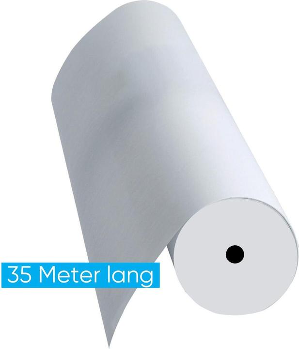 Actual product image Franken Flipchart paper roll, blank, 600 mm x 35 m white, chlorine-free bleached, 80 g/sqm, universal