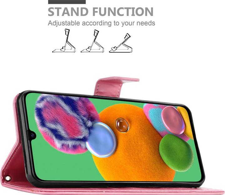Productafbeelding Cadorabo Bloemen Boekomslag (Samsung Galaxy A90 5G)