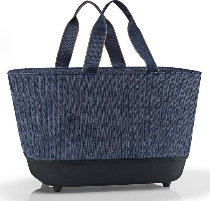 Produktbild reisenthel Tasche Shoppingbasket Herringbone Dark Blue