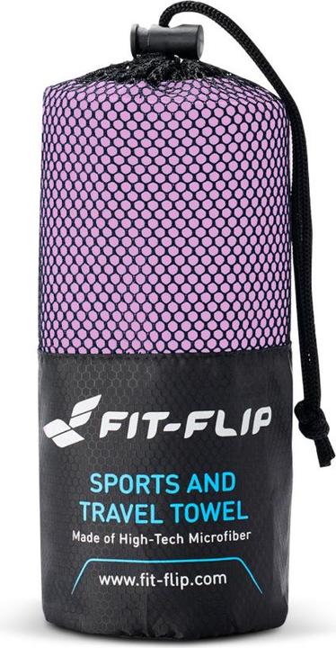 Image du produit Fit-Flip Mikrofaser Handtuch schnelltrocknend mit Tasche 80x160cm (80 x 160 cm)