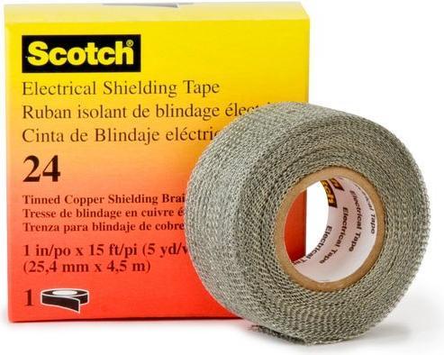 Image du produit 3M Ruban de blindage électrique 25mm x 4.5m gris/argenté (25 mm)