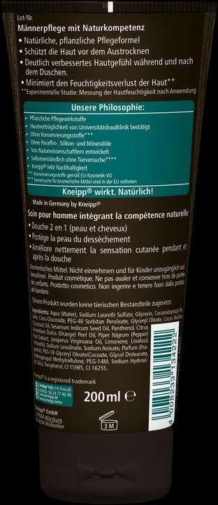 Actual product image Kneipp 2in1 men's thing 2.0 (200 ml)