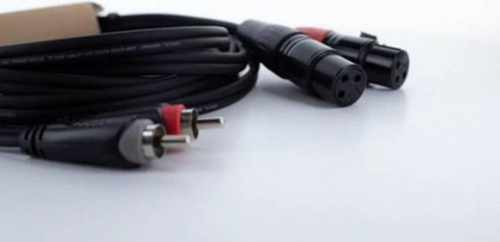 Produktbild Cordial EU 1,5 FC XLR Verbindungskabel (2x XLR-Buchse 3 polig - 2x Cinch-Stecker (1.50 m)