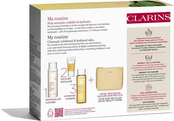 Immagine prodotto Clarins Offerte speciali - Kit Premium per la pulizia della pelle normale (Lozione detergente, 200 ml)