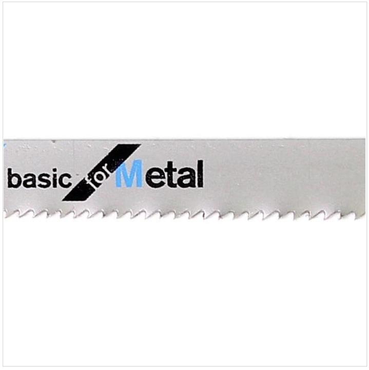 Produktbild Bosch Professional Zubehör Stichsägeblatt T 118 A Basic for Metal, 5er-Pack
