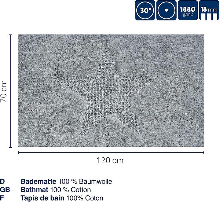 Actual product image Kela Lindano (70 x 120 cm)