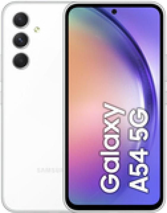 Image du produit Samsung Galaxy A54 5G (256 Go, Awesome White, 6.40", Double SIM, 50 Mpx, 5G)