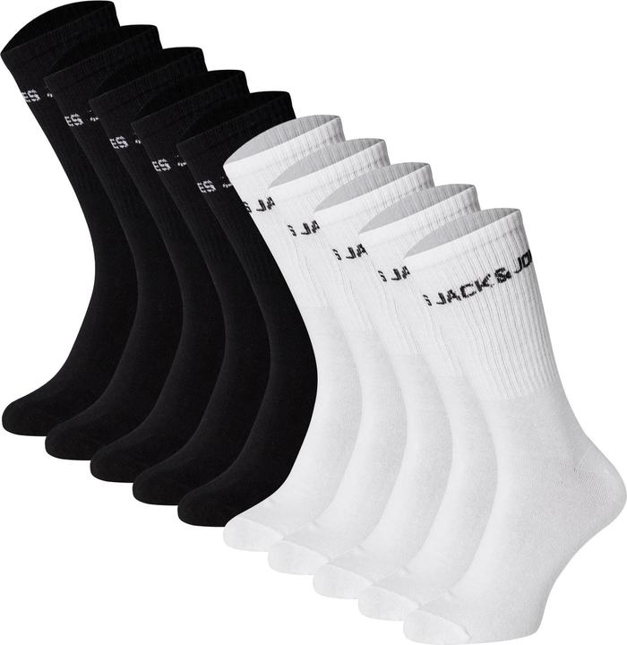 Produktbild Jack & Jones Jacbasic Logo Tennis Sock 5 Pack Jnr (10er Pack, 33 - 37)