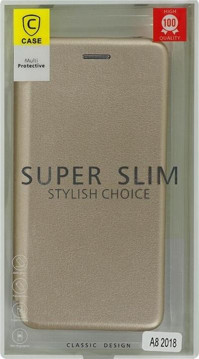 Produktbild BlackBerry Samsung Flip Cover A8 2018 gold (Samsung Galaxy A8 (2018))