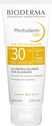 Bioderma PHOTODERM LEB Allergy Solar SPF30 100ml von PHOTODERM (Sonnencreme, SPF 30, 100 ml)