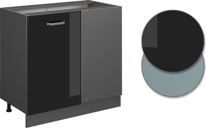 Produktbild Vicco Eckunterschrank R-Line (86 x 60 x 81.5 cm)