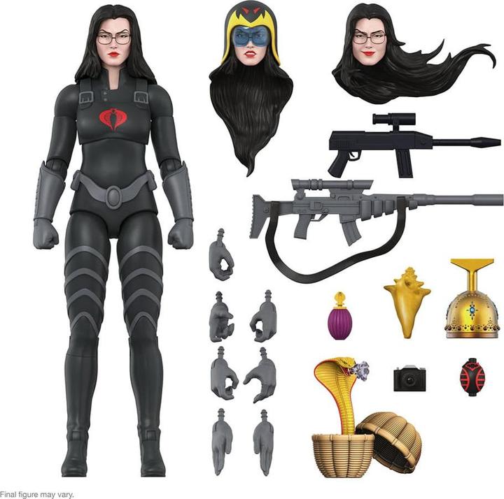 Image du produit Super7 G.I. Joe figurine Ultimates Baroness (Black Suit) 18 cm