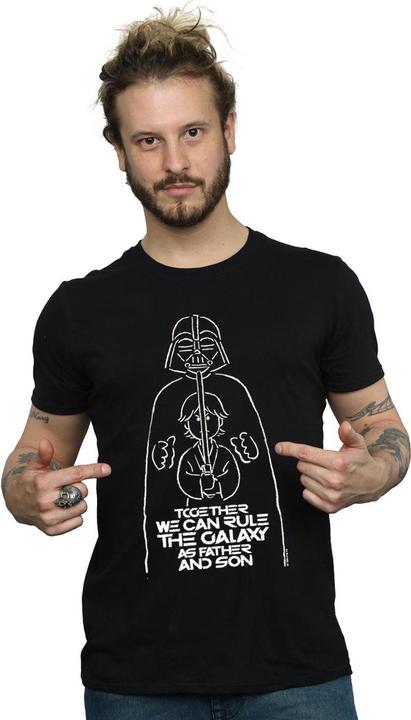 Image du produit Star Wars - T-shirt RULE THE GALAXY - Homme (4XL)