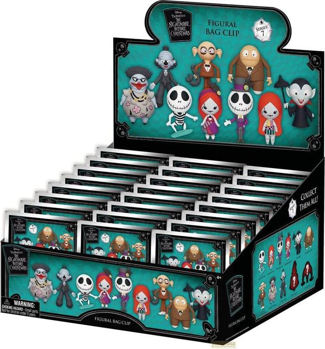 Image du produit Monogram Int. Nightmare before Christmas 3D PVC Pendentif de poche série 6 Display (24)