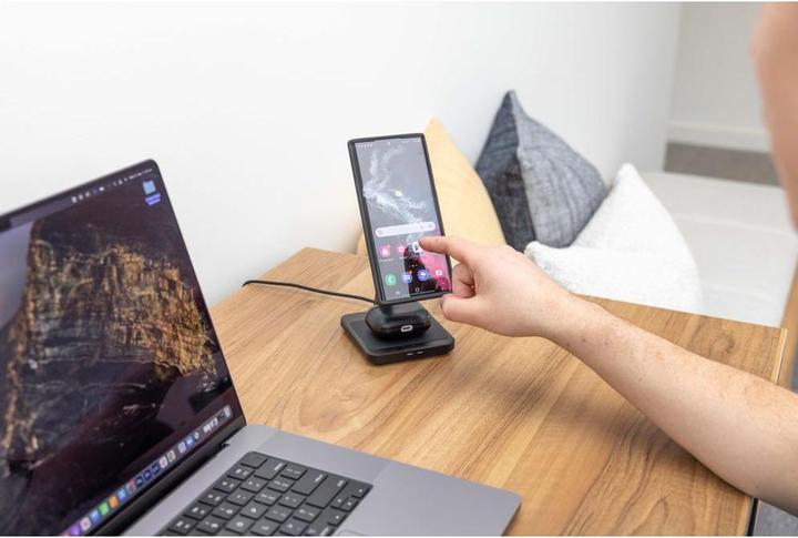 Image du produit Quad Lock Dual Desktop Wireless Charger (15 W)
