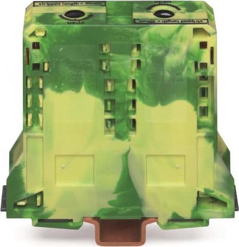 Wago 285 Series 2 conductor ground T/B