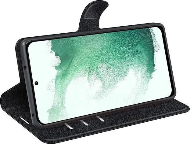 Actual product image MU Classic Litchi Leather Bookcover Series (Samsung Galaxy S23+)