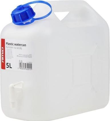 Produktbild Amio Kanister zbiornik plastikowy na wodę z kranem 5l -03201