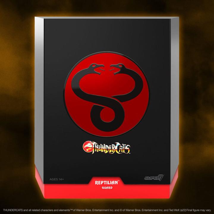 Actual product image Super7 Cosmocats Wave 8 figurine Ultimates Reptilian Guard 20 cm