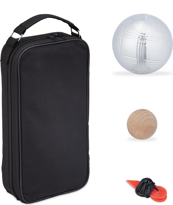 Immagine prodotto Relaxdays Palle di bocce (8 x, 70 mm)