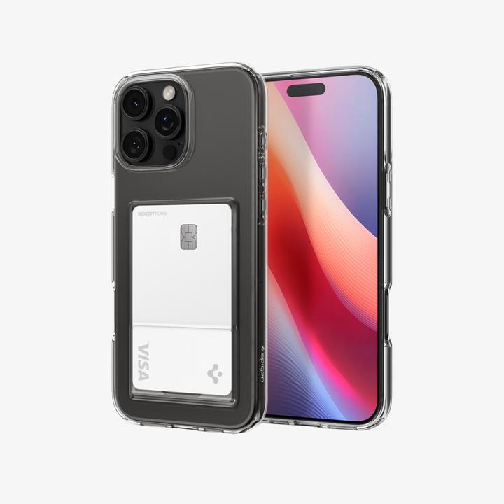 Actual product image Spigen Crystal Slot Case iPhone 16 Pro Max Crystal Clear (Apple iPhone 16 Pro Max)