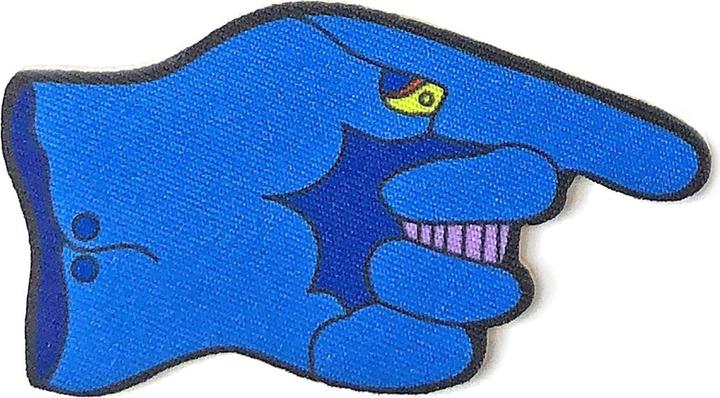Image du produit The Beatles Écusson standard tissé de Yellow Submarine The Dreadful Flying Glove (Le terrible gant volant) (1 x)