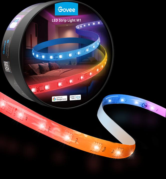 Produktbild Govee LED Stripe (RGBIC, 500 cm, Indoor)