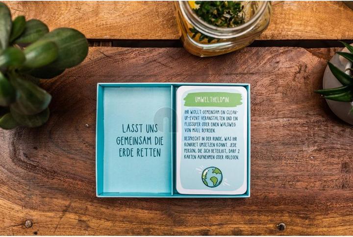 Actual product image Planet A The sustainable card game (German)