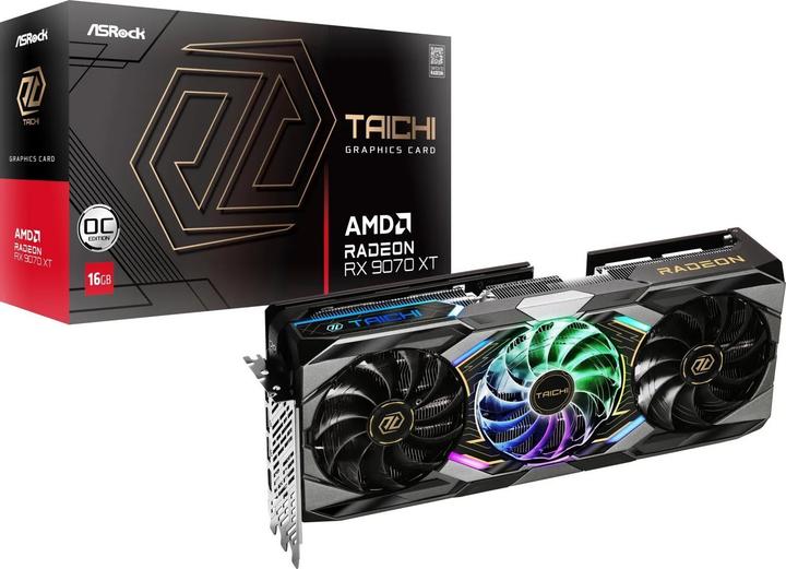 AsRock Radeon RX 9070 XT Taichi OC (16 Go)
