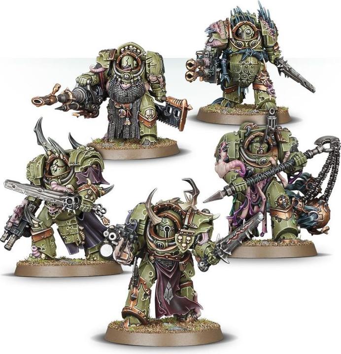 Actual product image Games Workshop Warhammer 40k - Death Guard Blightlord Terminators (Plastic)