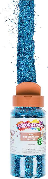 Actual product image Colorations Colourations - Biodegradable glitter - Blue, 113 g